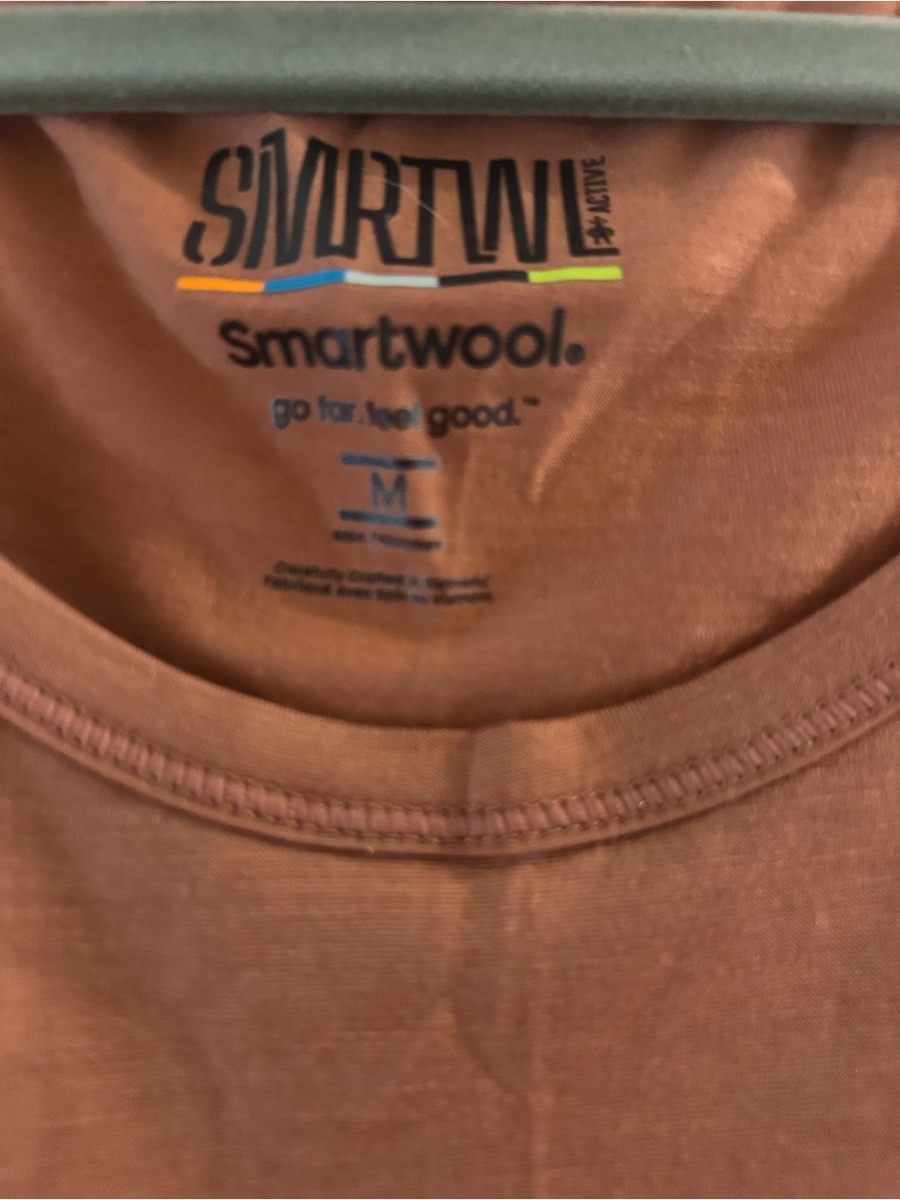 Smartwool Women's Sleeveless Tank Top in Rust - Picture 3 of 3
